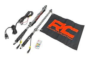 Rough Country - Multi-Function UTV LED Whip Lights 2FT Remote Control Rough Country - Image 2