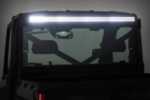 Rough Country - LED Light Rear Mount 50 Inch Dual Row Black Pair 14-22 Polaris Ranger 1000XP Rough Country - Image 5