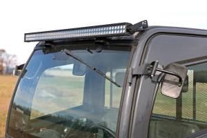 Rough Country - 50 Inch Dual Row LED Light Kit Black Series with Amber DRL Front Facing 14-22 Kubota RTV-1100C/16-22 RTV-1140C Diesel Rough Country - Image 2