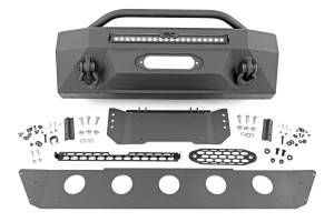 Rough Country - Front Bumper Hybrid with 20 Inch LED DRL Light Bar 14-Up Toyota 4Runner 2WD/4WD Rough Country - Image 1