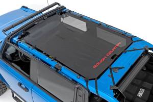 Rough Country - Mesh Bikini Top Plus Black 21-Up Ford Bronco 4-Door Rough Country - Image 1