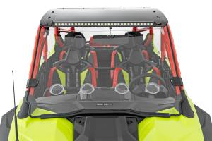 Rough Country - Vented Full Windshield Scratch Resistant Bolt On Roof Polaris RZR Pro R (2022) Rough Country - Image 4