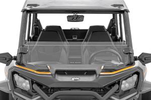 Rough Country - Half Windshield Scratch Resistant Can-Am Commander XT (21-22) Rough Country - Image 5