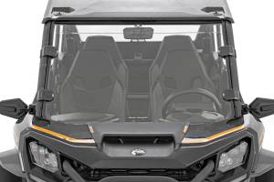 Rough Country - Full Windshield Scratch Resistant Can-Am Commander XT (21-22) Rough Country - Image 5