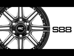 Rough Country - 88 Series Wheel One-Piece Gloss Black 20x10 5x5 -19mm Rough Country - Image 2