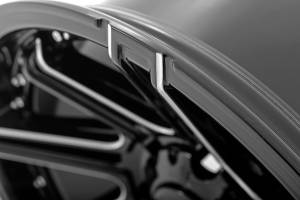 Rough Country - 88 Series Wheel One-Piece Gloss Black 20x10 5x5 -19mm Rough Country - Image 4