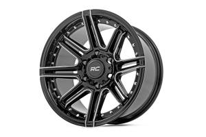 Rough Country - 88 Series Wheel One-Piece Gloss Black 20x10 5x5 -19mm Rough Country - Image 5