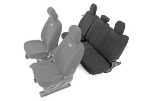 Rough Country - Seat Covers Rear Bench Seat Ford F-150 (15-21)/Super Duty (17-23) Rough Country - Image 1
