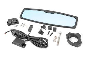 Rough Country - UTV Aluminum Rear View with Mirror Dome Light 1.75-2 Inch Mount Rough Country - Image 4