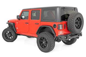 Rough Country - High Clearance LED Flat Fender Flare Kit UV Treated Jeep Wrangler JL (18-23) Rough Country - Image 4