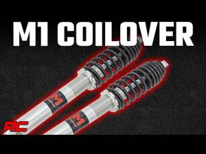 Rough Country - M1 Rear Coil Over Shocks 0-2 Inch Polaris Ranger XP 1000/Ranger XP 1000 Crew (17-22) Rough Country - Image 2