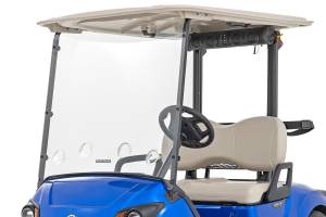 Rough Country - Vented Full Windshield Scratch Resistant Yamaha Drive2 Golf Cart (2022) Rough Country - Image 4