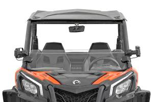 Rough Country - Half Windshield Scratch Resistant Can-Am Maverick Sport Rough Country - Image 4